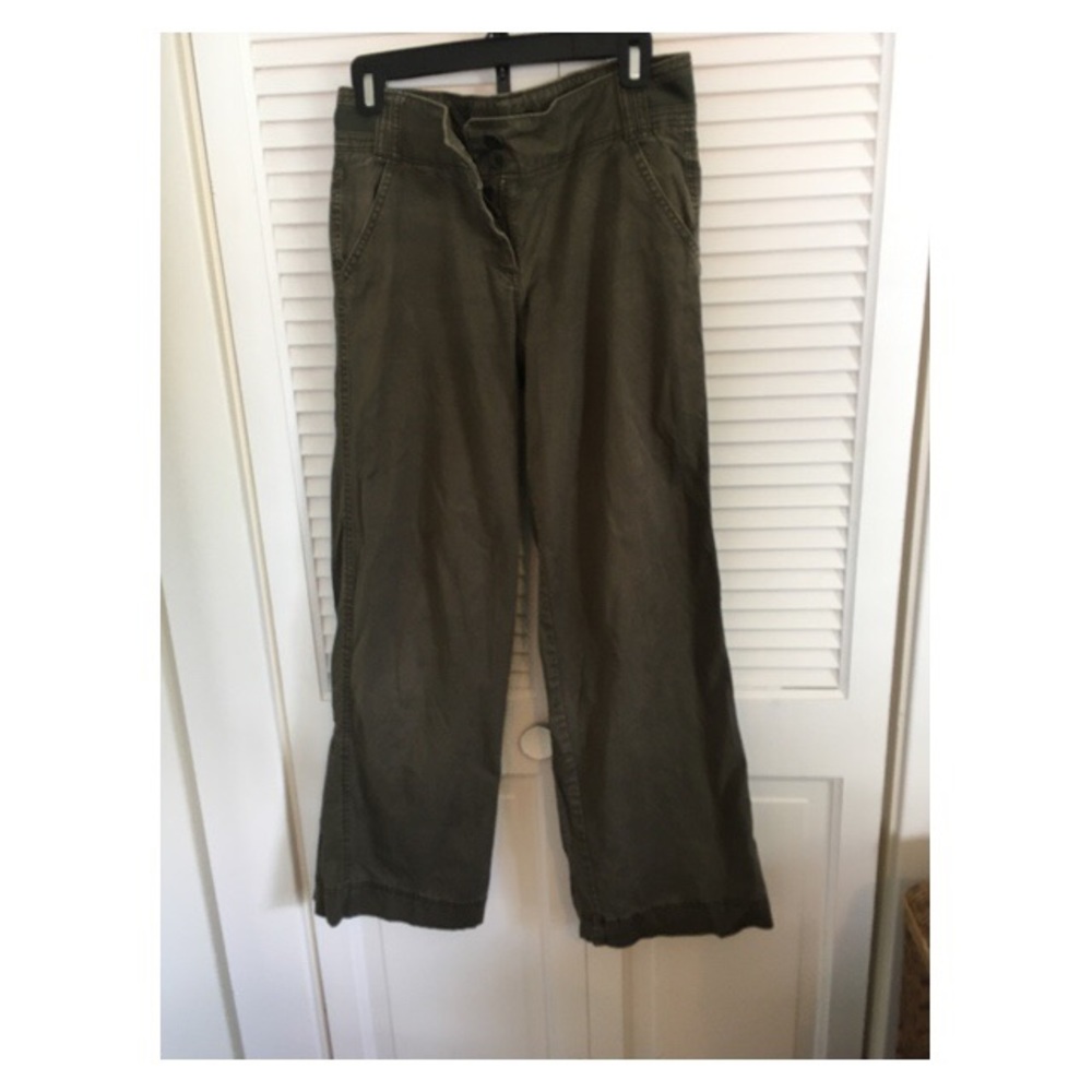 New York & Company Wide Leg Khakis